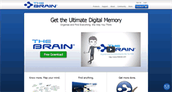 Desktop Screenshot of old.thebrain.com