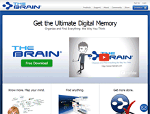 Tablet Screenshot of old.thebrain.com