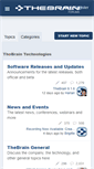Mobile Screenshot of forums.thebrain.com
